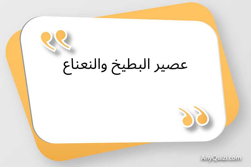 عصير البطيخ والنعناع   - AnyQuizi